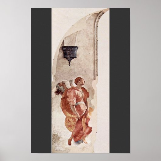 Aankondiging door Pontormo Jacopo Poster (Voorkant)