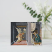 Aankondiging door Sandro Botticelli Briefkaart (Staand voorkant)