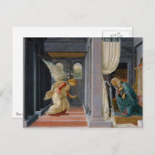 Aankondiging door Sandro Botticelli Briefkaart (Voorkant / Achterkant)