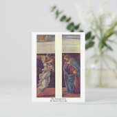 Aankondiging door Sandro Botticelli Briefkaart (Staand voorkant)