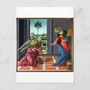 Aankondiging door Sandro Botticelli Briefkaart