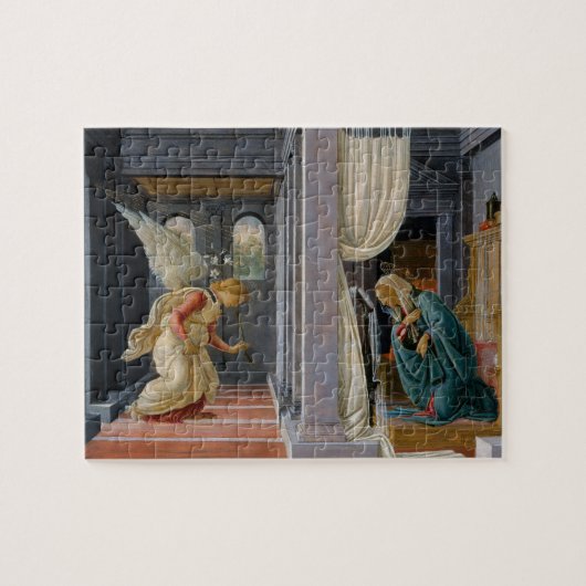 Aankondiging door Sandro Botticelli Legpuzzel (Horizontaal)
