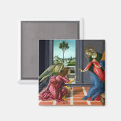 Aankondiging door Sandro Botticelli Magneet (Voorkant / Achterkant)