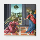 Aankondiging door Sandro Botticelli Magneet (Voorkant)