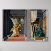 Aankondiging door Sandro Botticelli Poster (Voorkant)