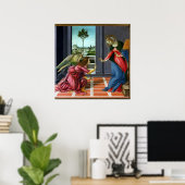 Aankondiging door Sandro Botticelli Poster (Thuiskantoor)