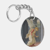 Aankondiging door Sandro Botticelli Sleutelhanger (Voorkant Links)