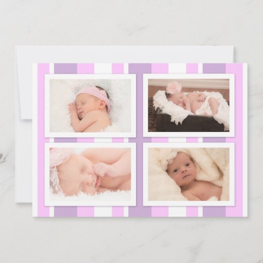 Aankondiging dragon Fotogeboorte (Achterkant)