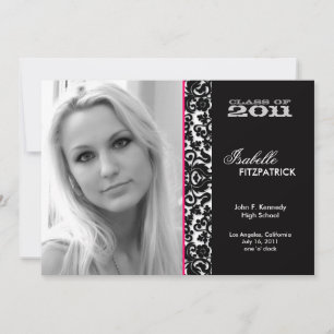 Aankondiging dramatisch Damask Afstuderen