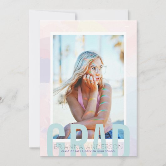 Aankondiging droomverloopvervagen foto-Afstuderen (Voorkant)