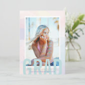 Aankondiging droomverloopvervagen foto-Afstuderen (Staand voorkant)