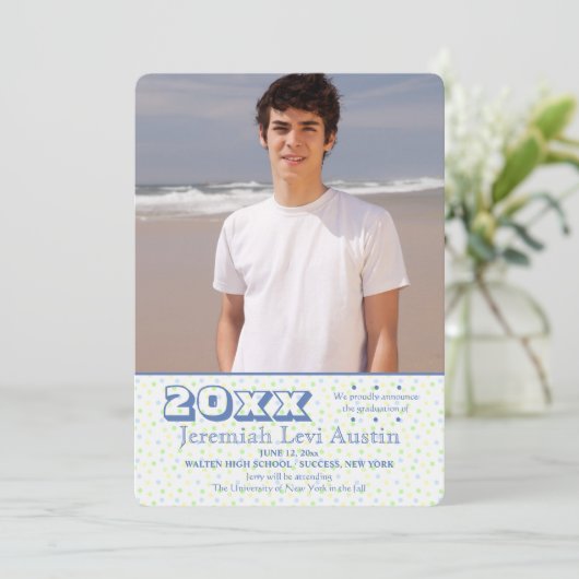 Aankondiging eindexamenfoto klas (Staand voorkant)