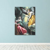 Aankondiging El Greco Canvas Afdruk (Insitu (Houten vloer))