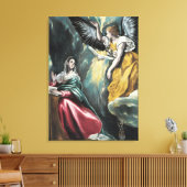 Aankondiging El Greco Canvas Afdruk (Insitu (Woonkamer))