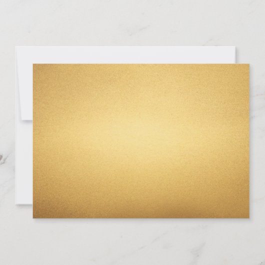 Aankondiging elementaire Retro Gold-foto (Achterkant)