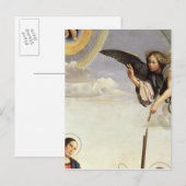 Aankondiging en heiligen briefkaart (Voorkant / Achterkant)