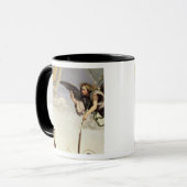 Aankondiging en heiligen mok (Voorkant links)