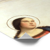 Aankondiging en heiligen poster (Hoek)