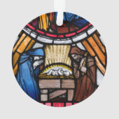 Aankondiging en nationaliteitsversiering ornament (achterkant)