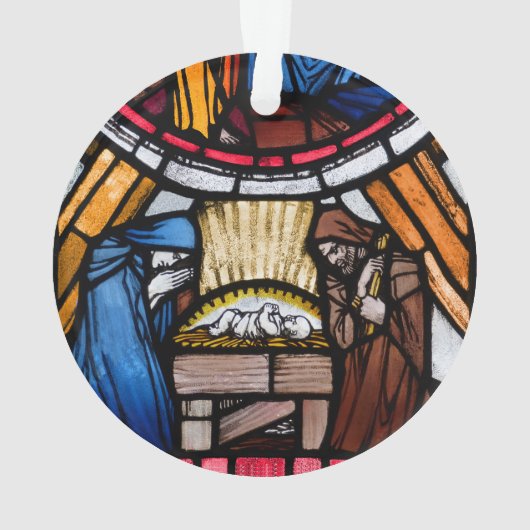 Aankondiging en nationaliteitsversiering ornament (achterkant)