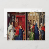 Aankondiging en presentatie in tempel briefkaart (Voorkant / Achterkant)