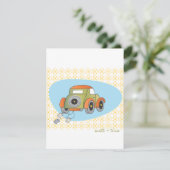 Aankondiging en uitnodiging tot feestvieren (Staand voorkant)