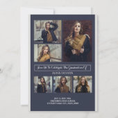 Aankondiging en uitnodiging van het afstuderen (Achterkant)