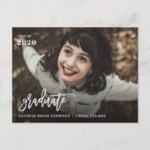 Aankondiging en uitnodiging voor Modern Script afs (Voorkant)