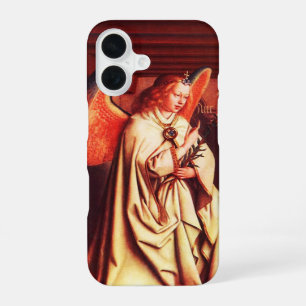 AANKONDIGING ENGEL Aartsengel Gabriël, Jan Van Eyc iPhone 16 Hoesje