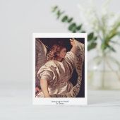 Aankondiging engel door Titiaan Briefkaart (Staand voorkant)