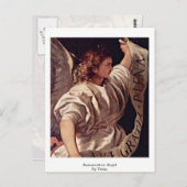 Aankondiging engel door Titiaan Briefkaart (Voorkant / Achterkant)