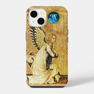 AANKONDIGING ENGEL MONOGRAM, Perkament iPhone 14 Hoesje