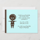 Aankondiging Ethiopian Boy Adoption (Achterkant)