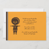 Aankondiging Ethiopian Boy Adoption (Achterkant)