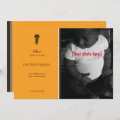 Aankondiging Ethiopian Boy Adoption (Voorkant / Achterkant)