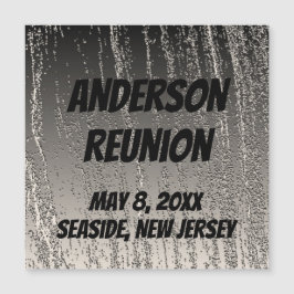 Aankondiging familiereünie Silver Stripe Keepomwil