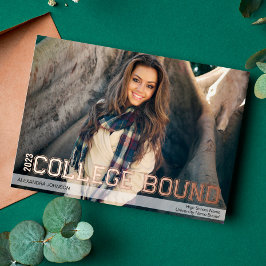 Aankondiging Folie College Bond High School Afstud