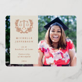 Aankondiging folie/Oyster Law School Afstuderen (Voorkant)