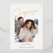 Aankondiging Folie verrassend Verloving (Voorkant)