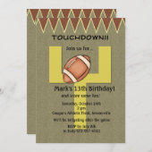 Aankondiging Football aanraakscherm (Voorkant / Achterkant)