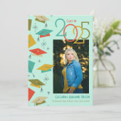 Aankondiging  foto Afstuderen Retro (Staand voorkant)