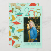 Aankondiging  foto Afstuderen Retro (Voorkant / Achterkant)