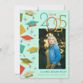 Aankondiging  foto Afstuderen Retro