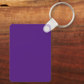 Aankondiging Foto Modern Classy Afstuderen Sleutelhanger (Achterkant)