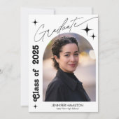 Aankondiging foto-verjaardagsfeest uitnodiging (Voorkant)