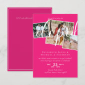 AANKONDIGING FOTO We zijn gevlucht Ontvangstfeest (Voorkant / Achterkant)