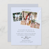 AANKONDIGING FOTO We zijn gevlucht Ontvangstfeest (Voorkant / Achterkant)