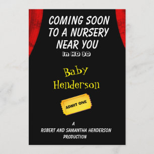 Aankondiging Fun Movie Theme Baby -