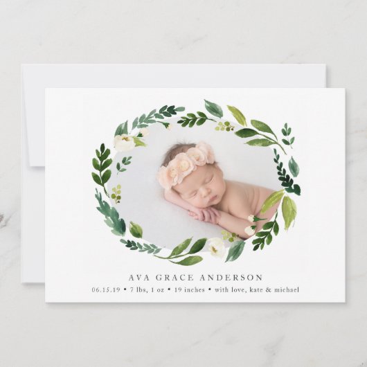 Aankondiging geboorte Alabaster Wreath (Voorkant)