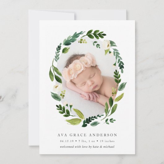 Aankondiging geboorte Alabaster Wreath (Voorkant)